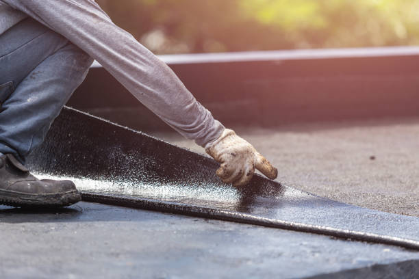 Professional Emergency Waterproofing technician working in Berry, KY